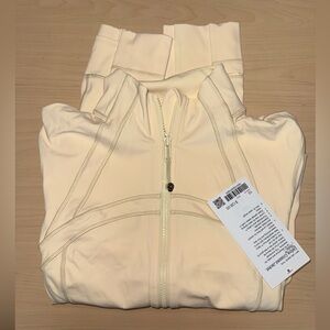 Lululemon Butter Cream Cropped Define Jacket